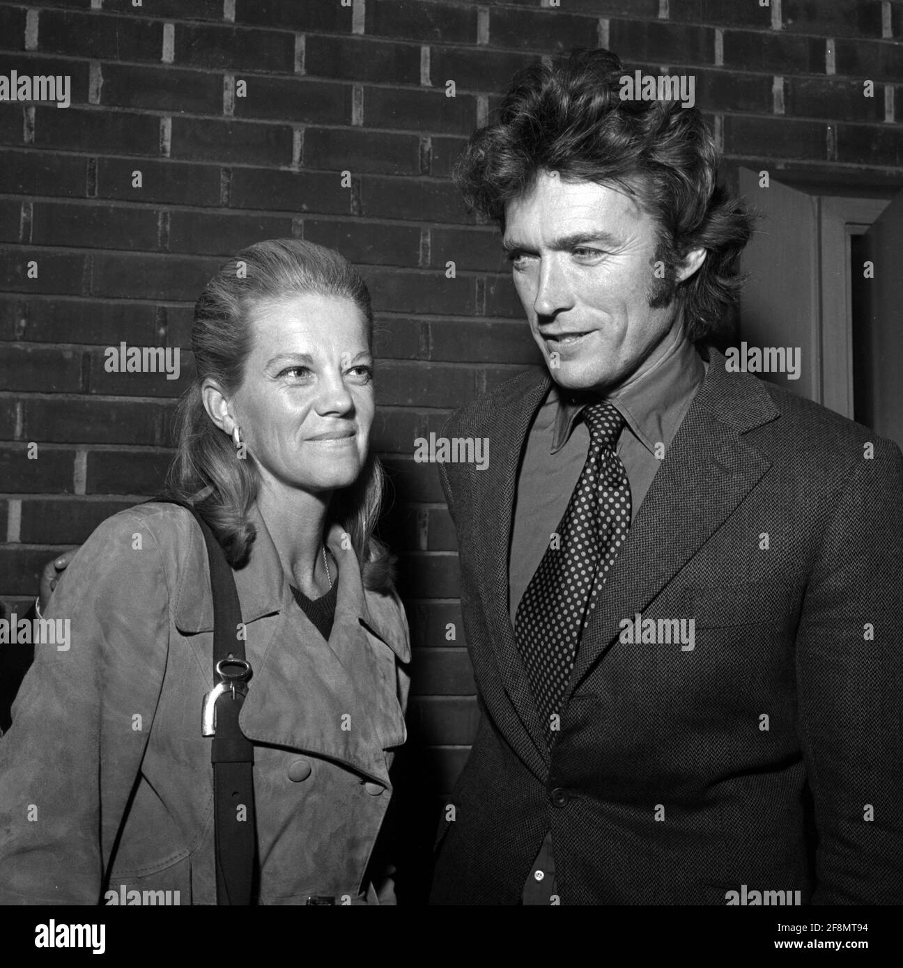 Clint Eastwood and Maggie Johnson Circa 1970's Credit: Ralph Dominguez ...