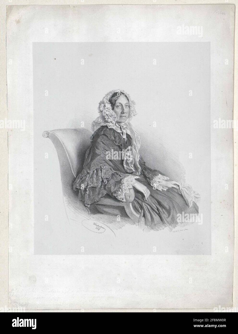 Wurmbrand-Stuppach, Aloysia (Luise) Countess of. Stock Photo
