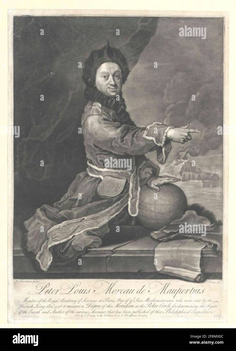 Maupertuis, Pierre Louis de Stock Photo - Alamy