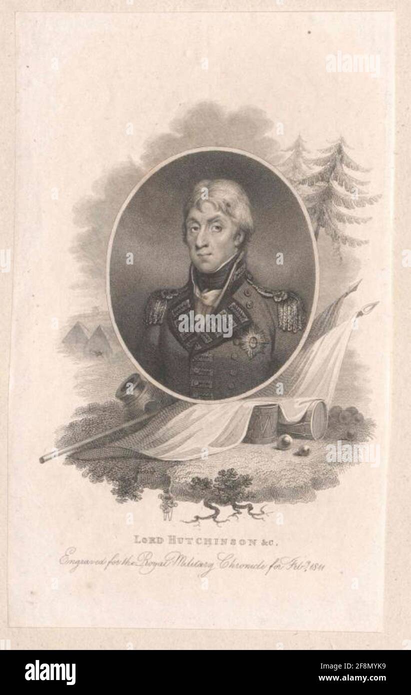 HelyHutchinson, 2nd Earl of Donoughmore, John Stock Photo Alamy