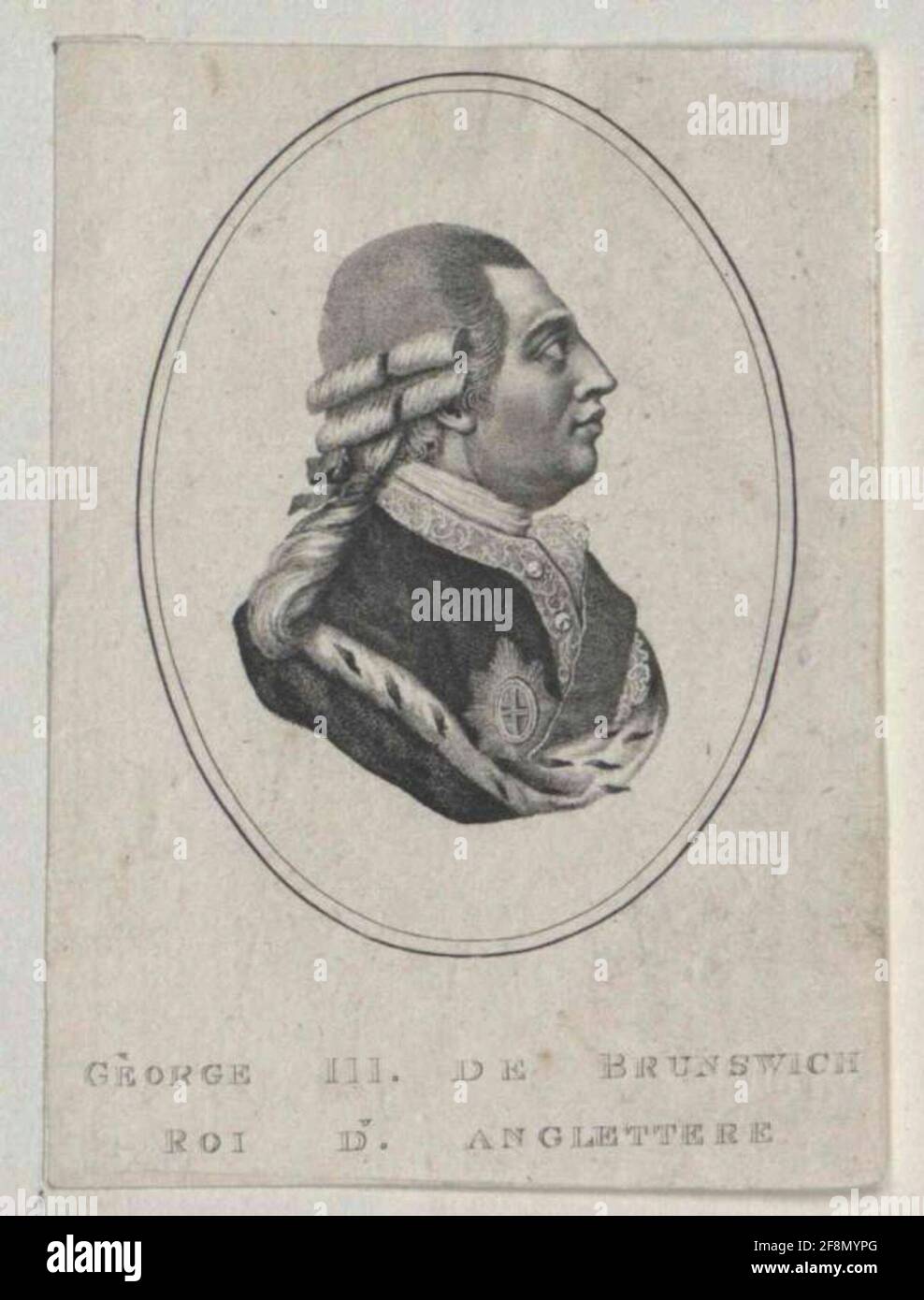 Georg III., King of England Stock Photo - Alamy