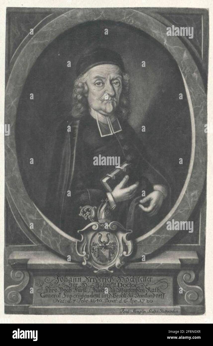 Hochstetter, Johann Friedrich Stock Photo Alamy