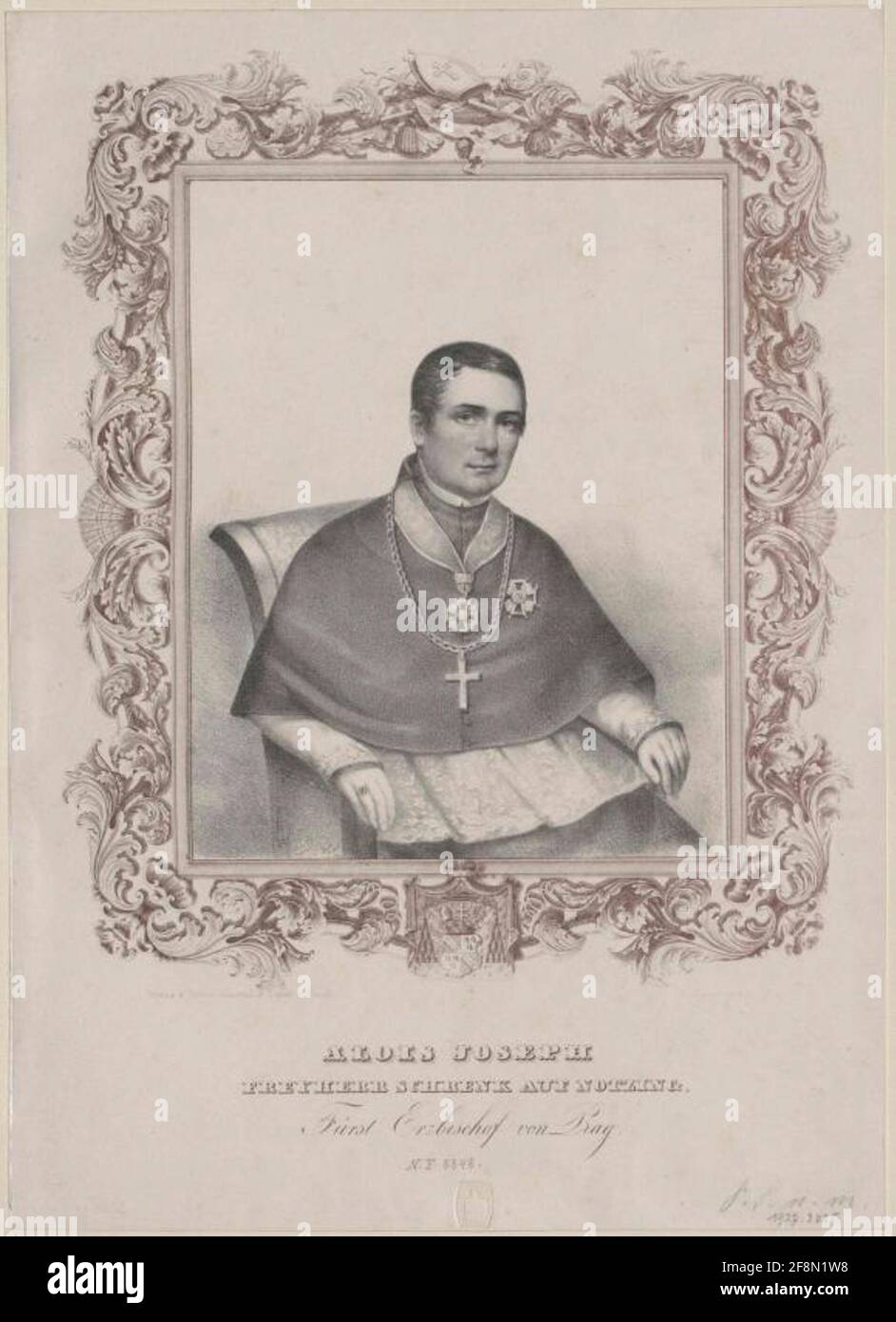 Schrenck of Notzing, Alois Joseph Freiherr. Stock Photo