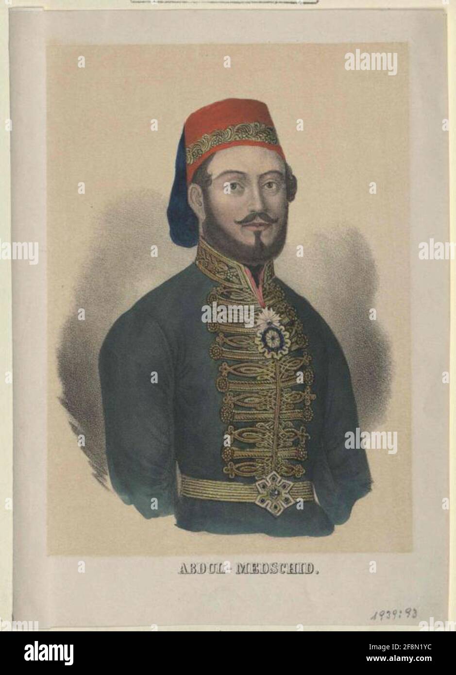 Abdul-Medjid I, Sultan of Turkey Stock Photo - Alamy
