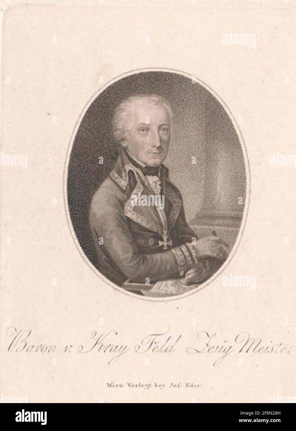 Kray of Krajow, Paul Freiherr Stock Photo Alamy