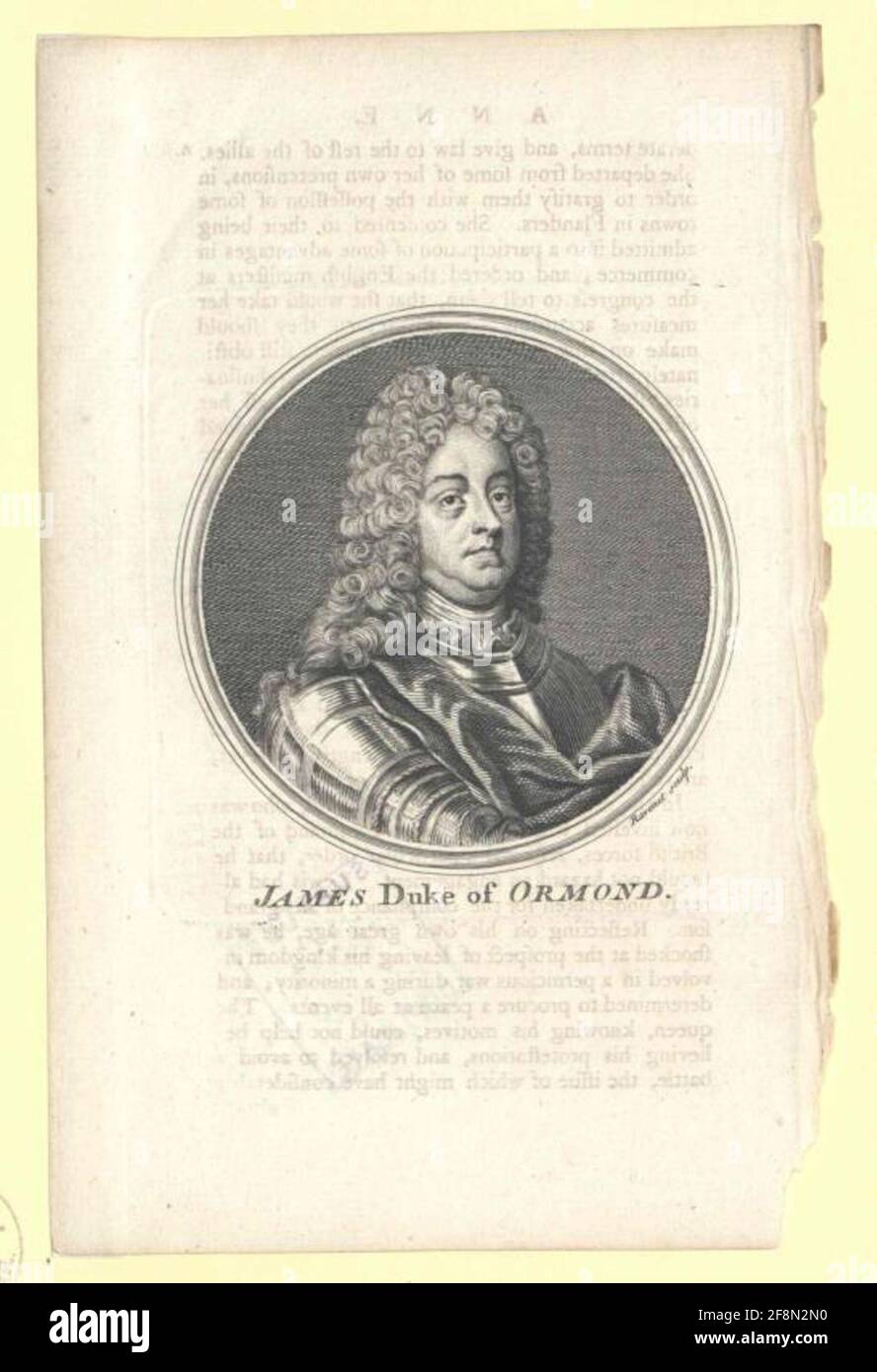 Butler, 2. Duke of Ormonde, James Stock Photo Alamy