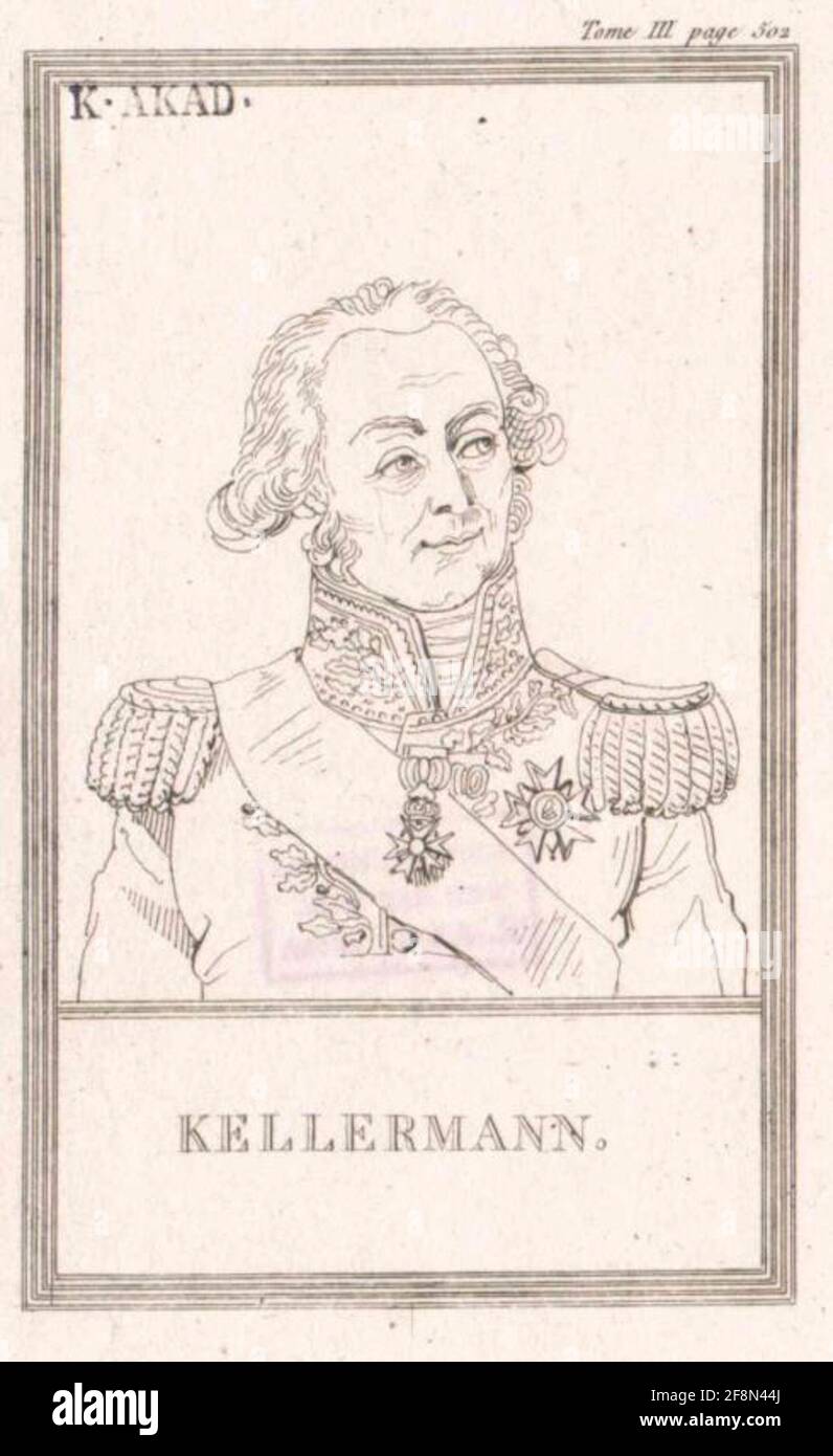 Kellermann, Duc de Valmy, François Christophe Stock Photo - Alamy