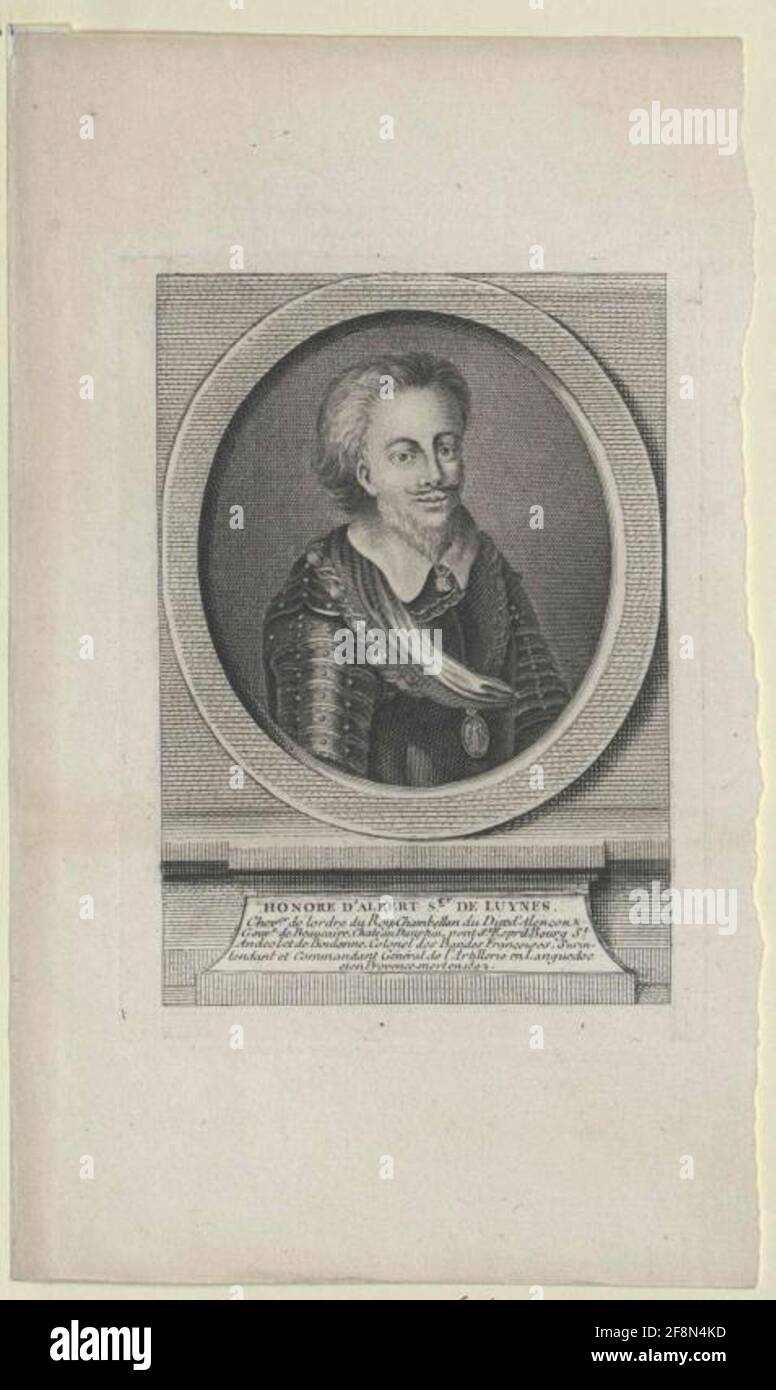 Luynes, honored by Albert de Stock Photo Alamy