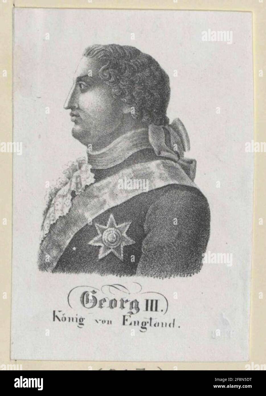 Georg III., King of England Stock Photo - Alamy