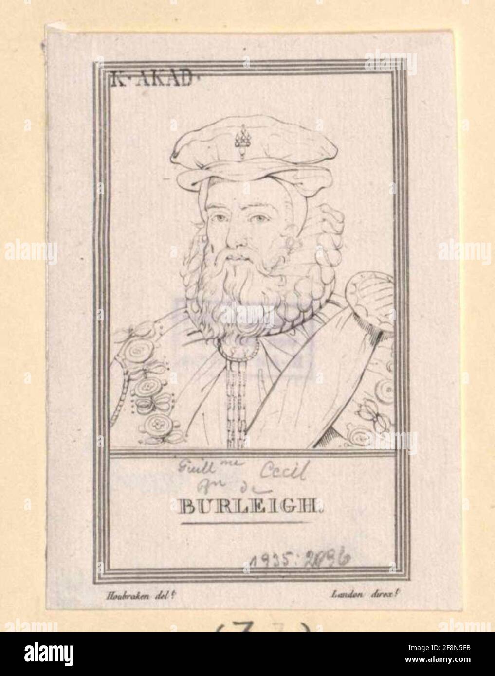 Cecil, 1. Baron Burghley, William Stock Photo Alamy