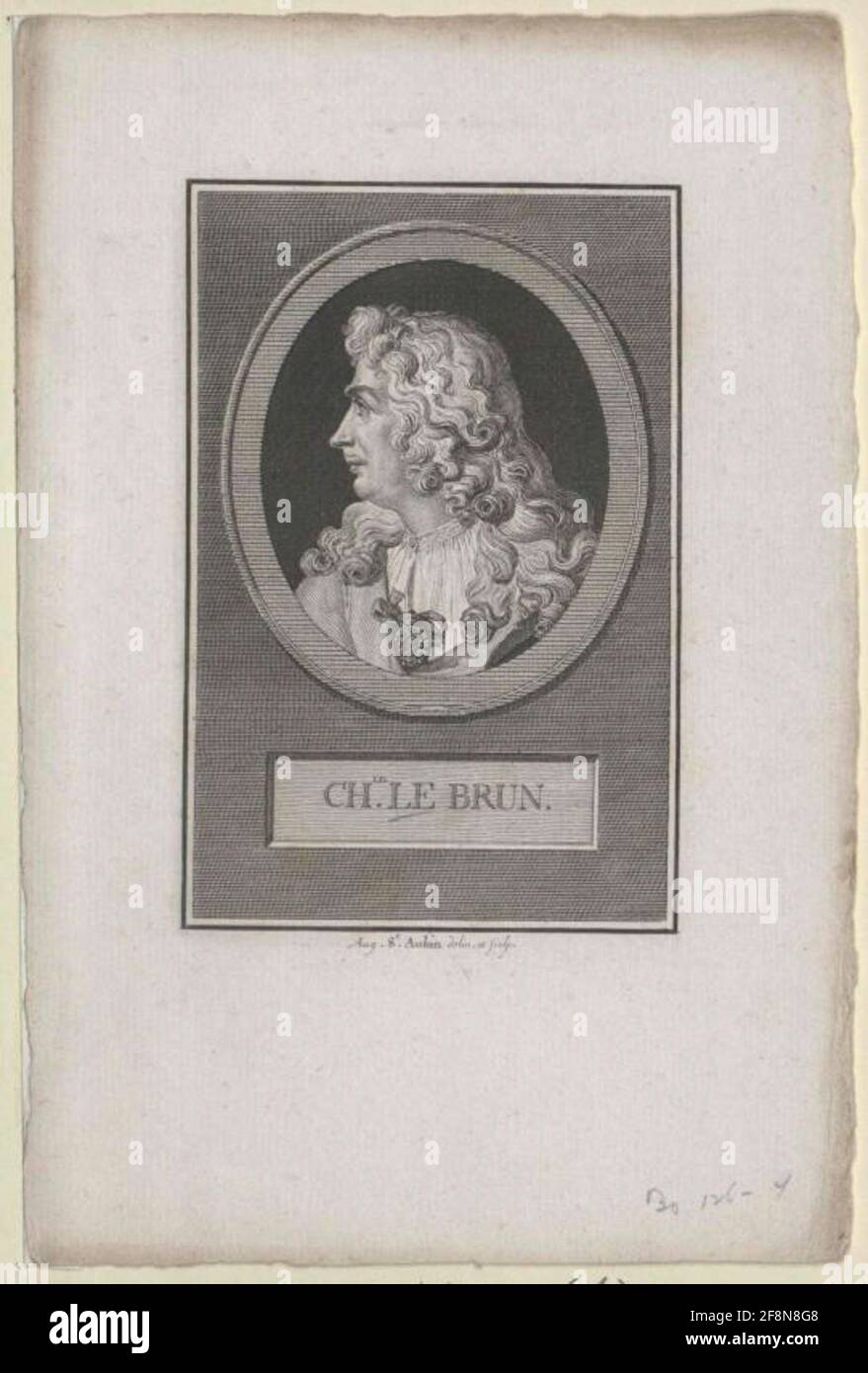Le Brun, Charles Radierer: Saint-Aubin, Augustin Dezeicner: Saint-Aubin, Augustin Dedatierung: 1751/1807 Stock Photo