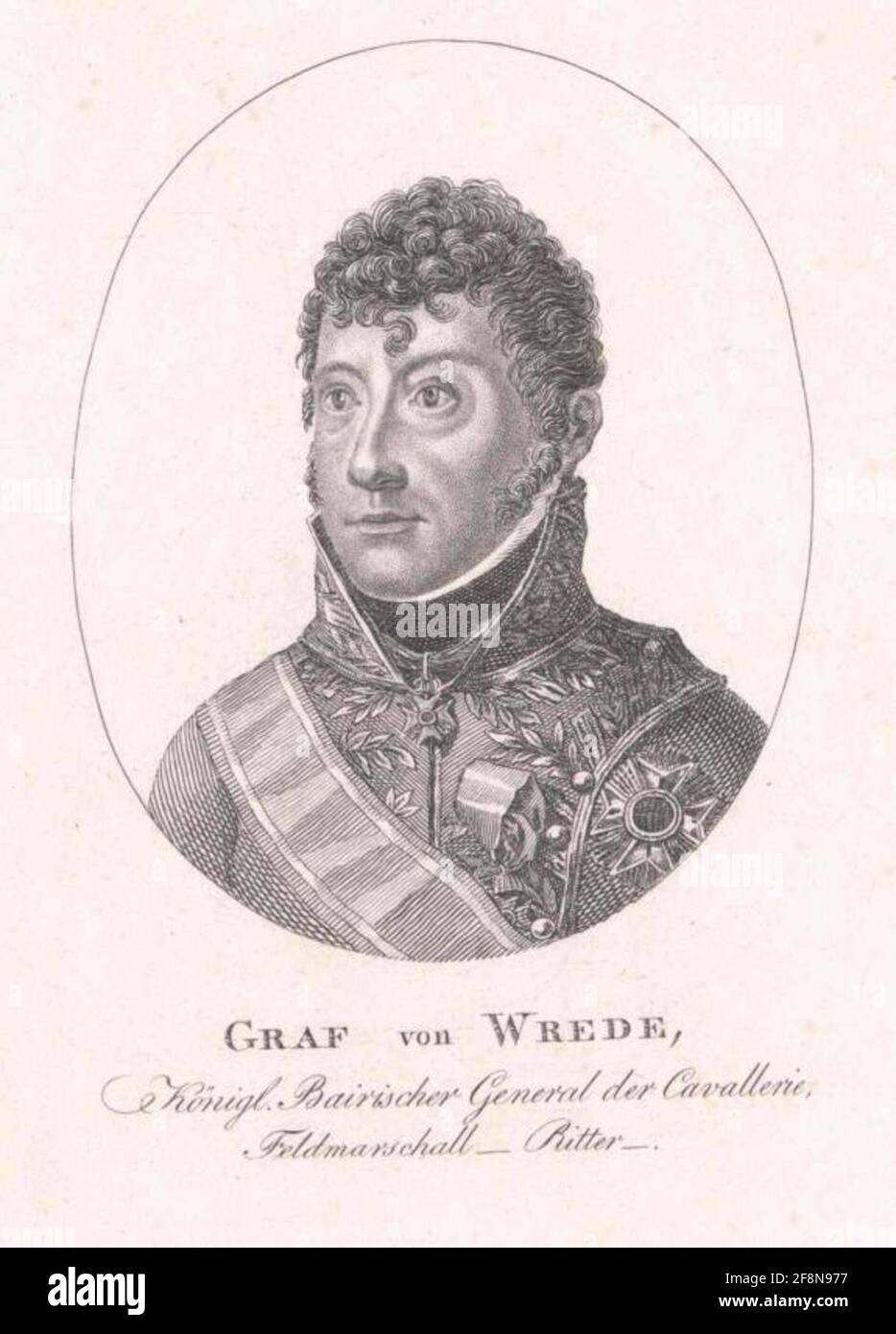 Wrede, Karl Prince Stecher: Unknown artist dating: 1790/1850 publisher: Stock Photo