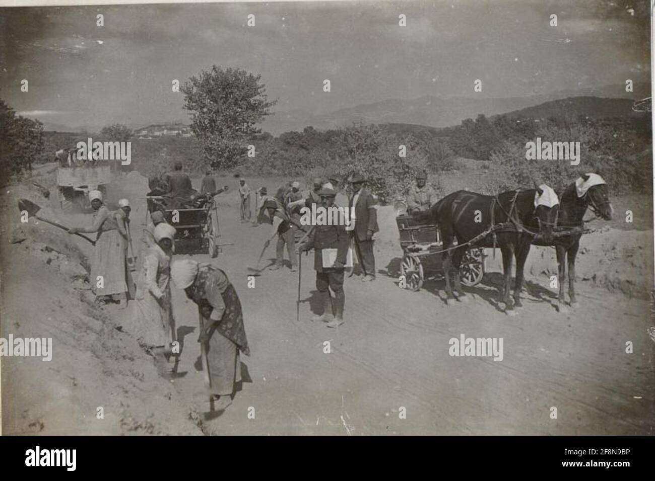 Scrassary work 23.8.17 Stock Photo - Alamy