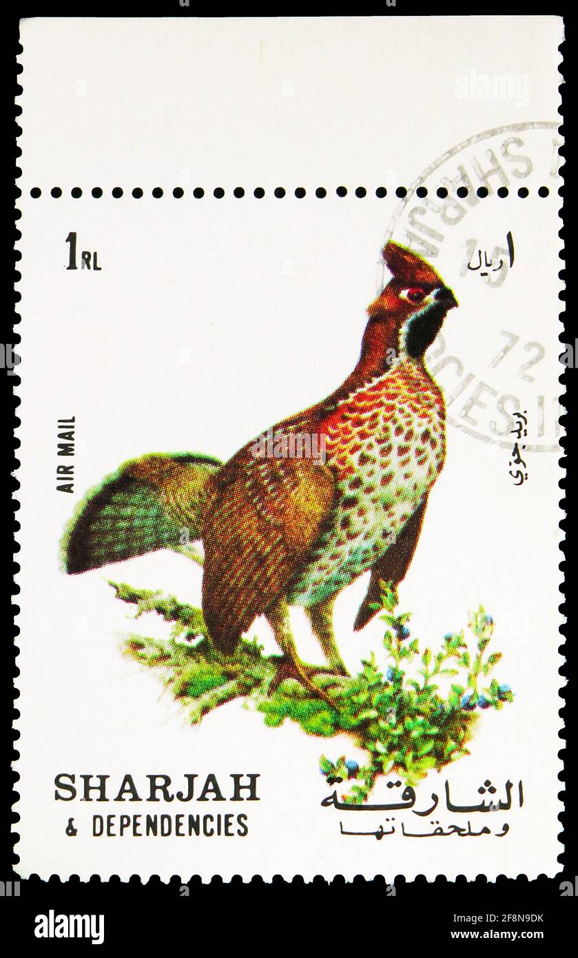moscow-russia-september-30-2019-postage-stamp-printed-in-sharjah