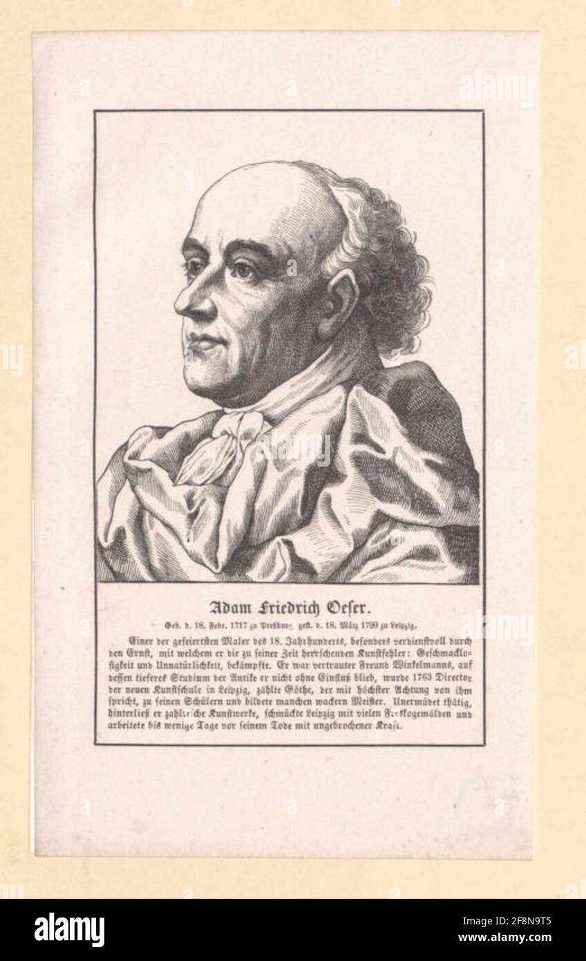 Oeser, Adam Friedrich Stock Photo Alamy
