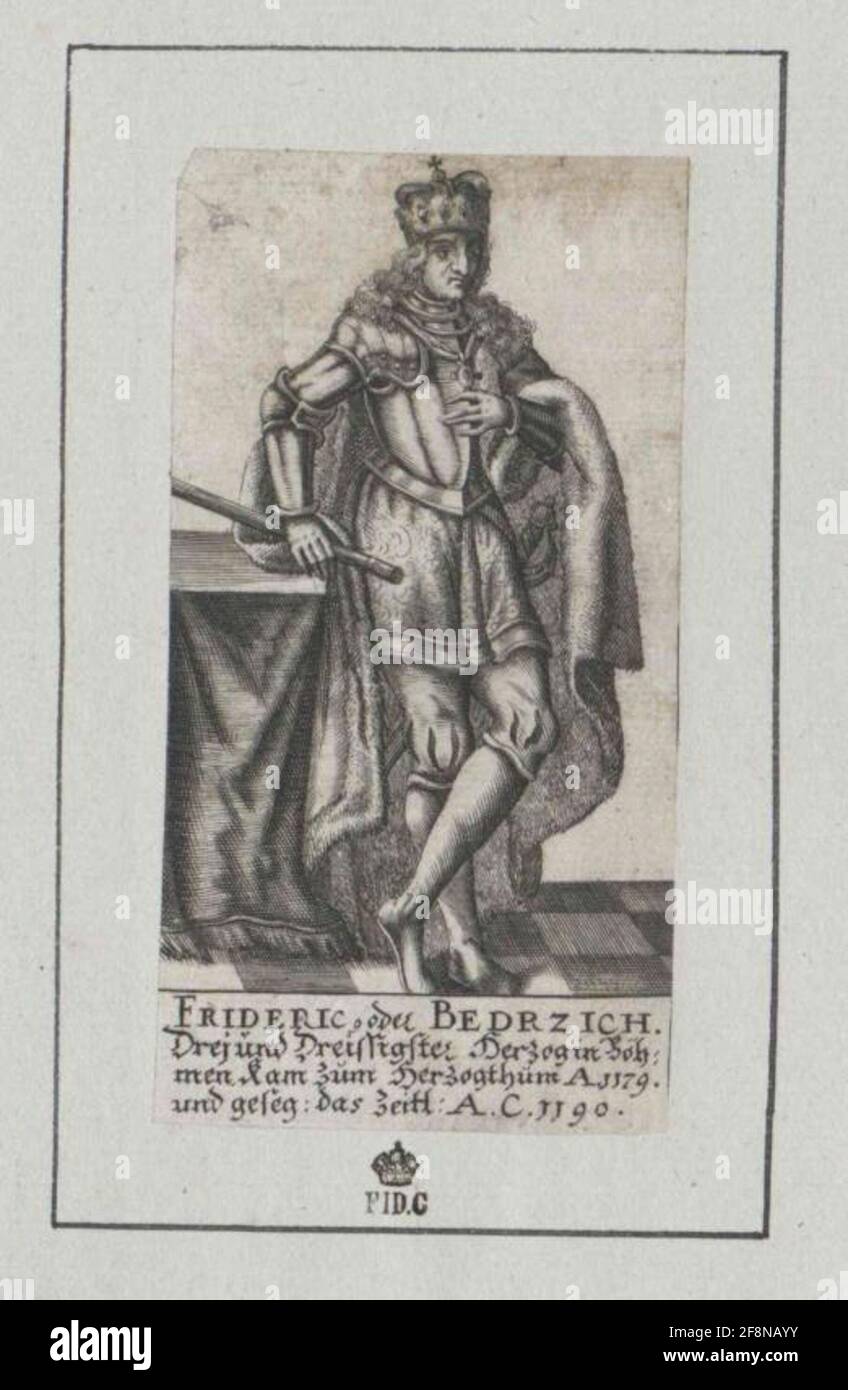 Friedrich, Duke of Bohemia Stock Photo Alamy