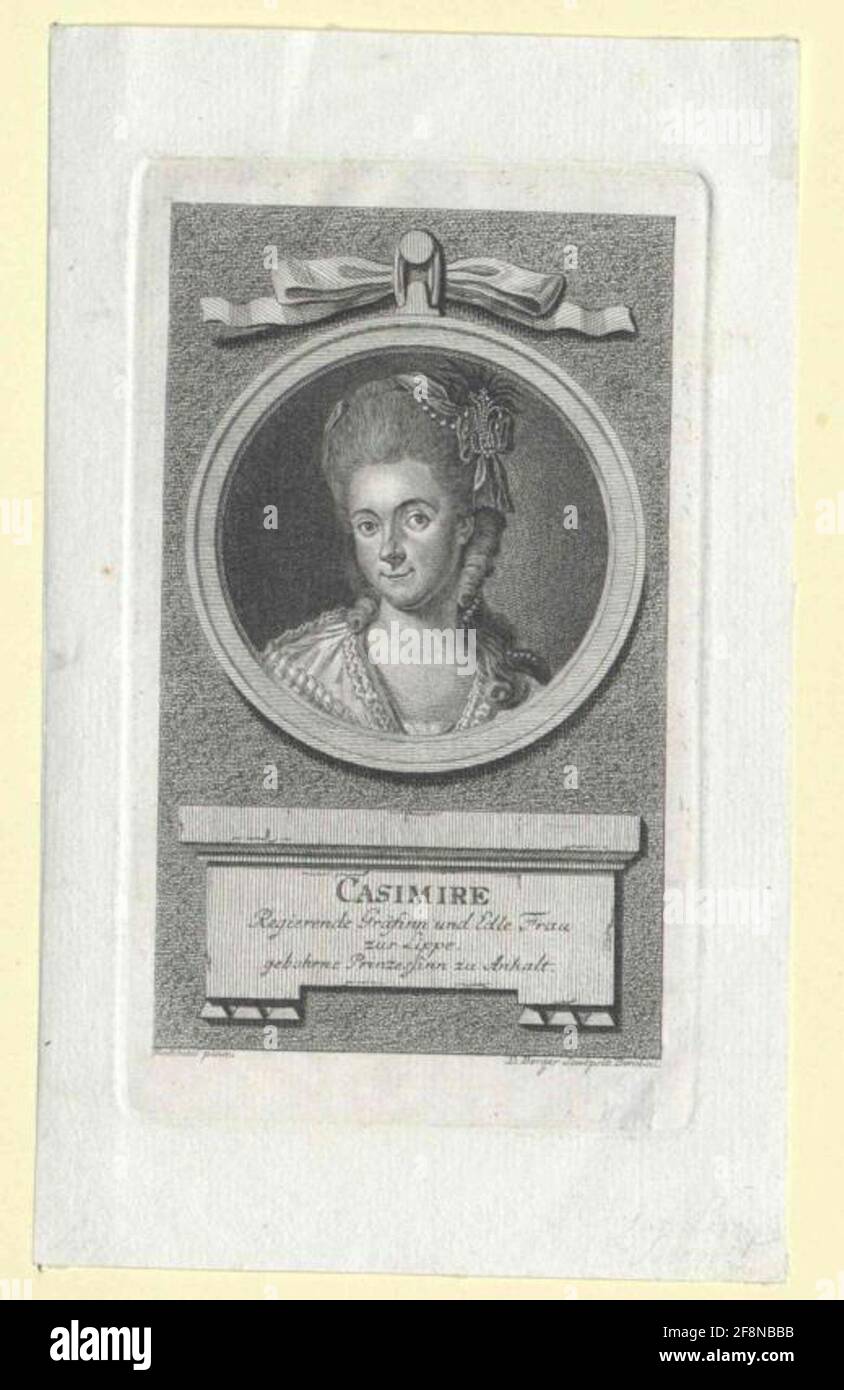 Anhalt Dessau, Kasimire princess Stock Photo Alamy