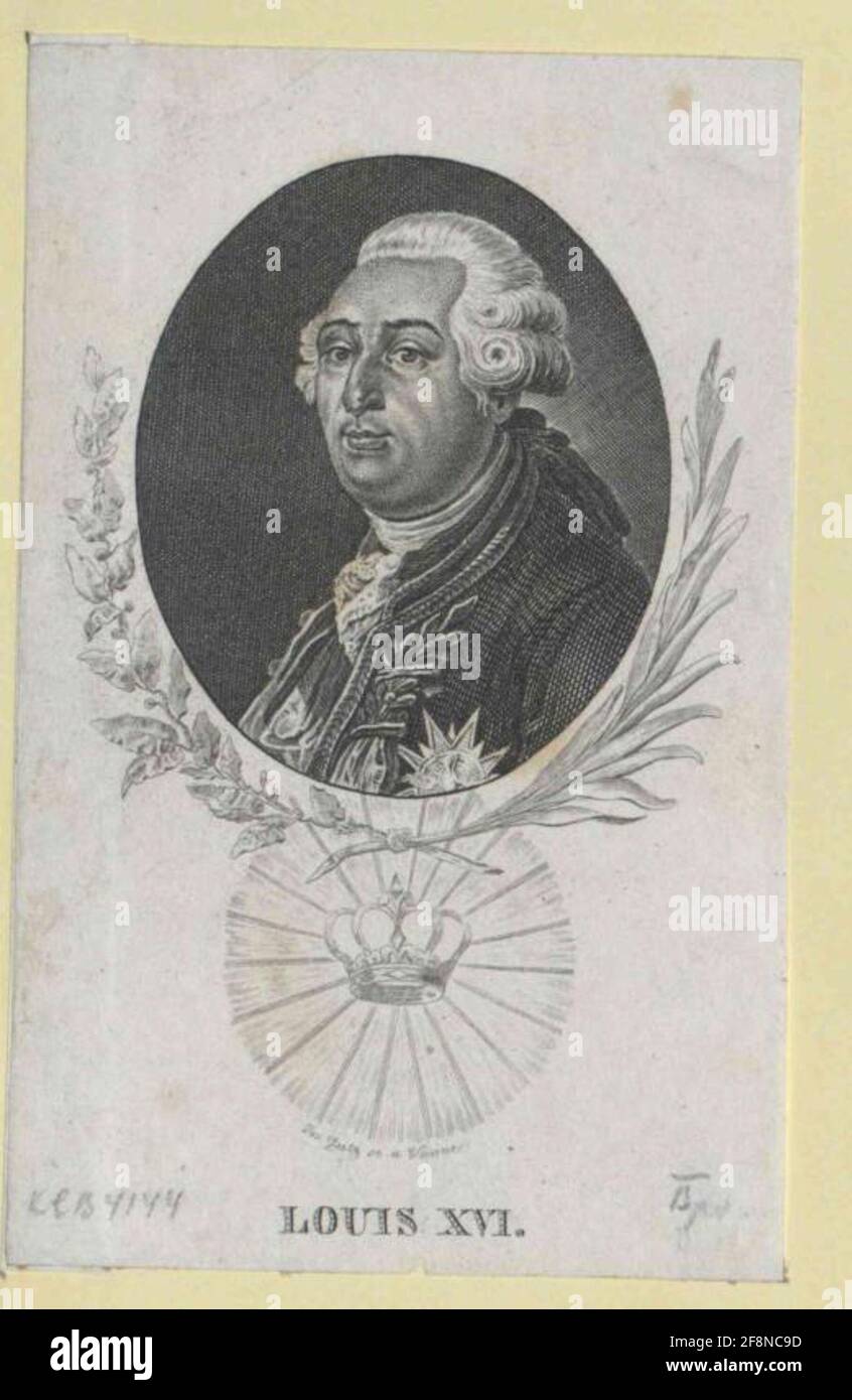 Ludwig XVI., King of France Stock Photo - Alamy