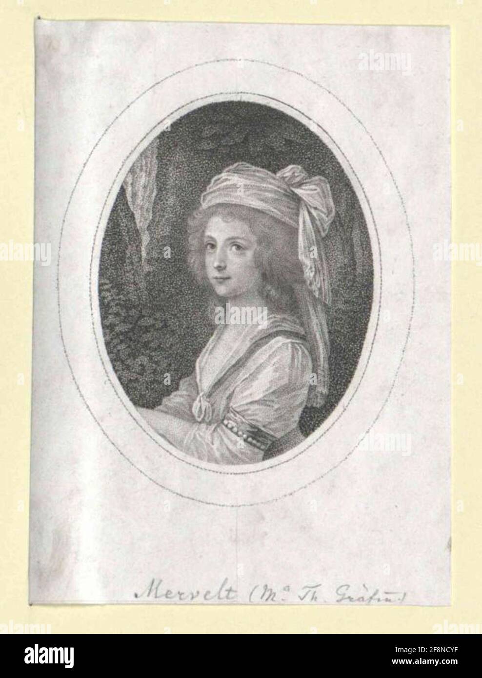 Pergen Pergen, Maria Theresia Countess Stock Photo - Alamy