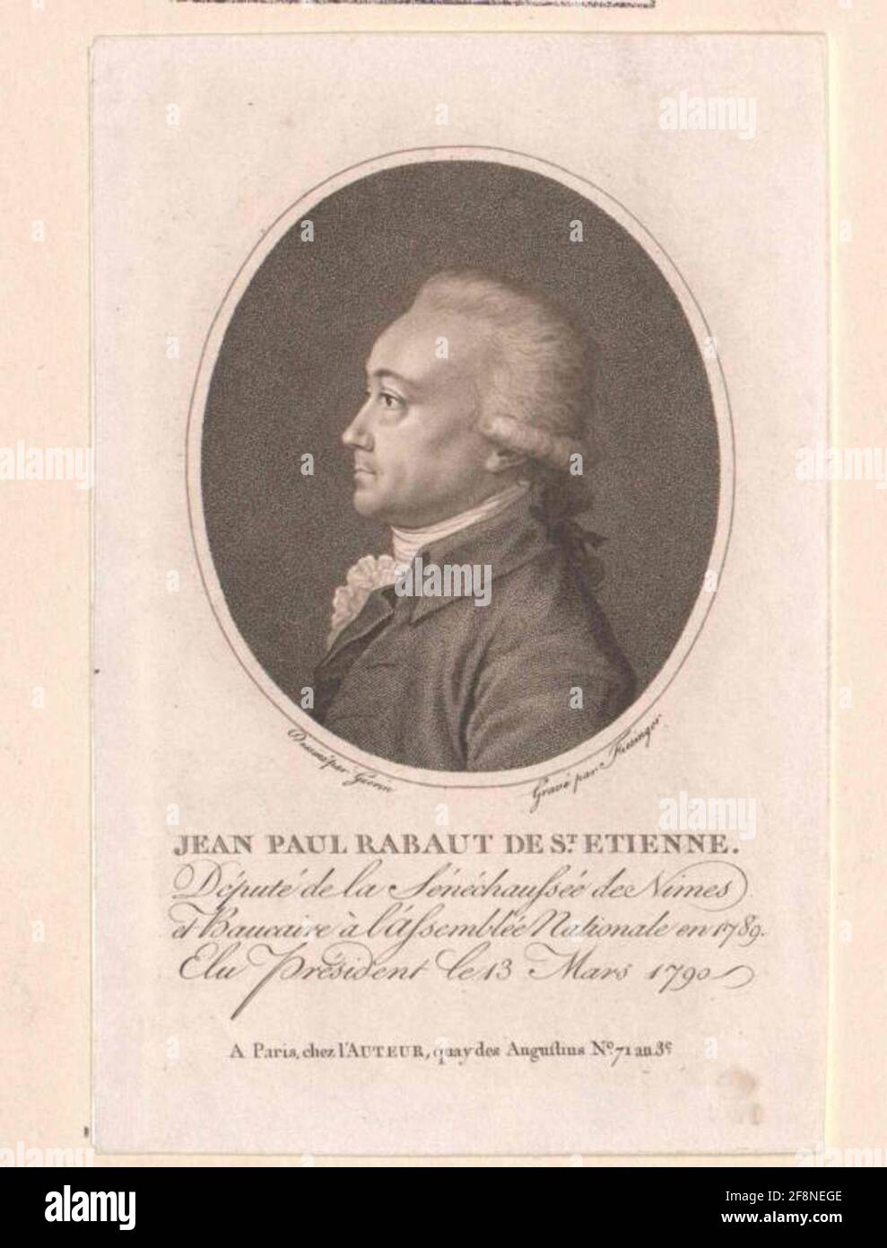 Auguste Rabaut Rabaut-Saint-Etienne, Jean Paul Stock Photo - Alamy