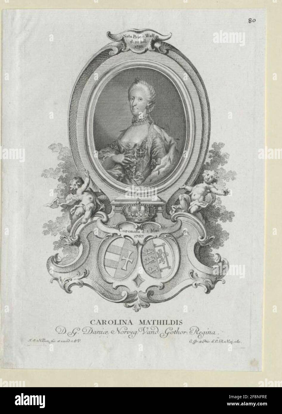 Mathilde, Princess of England Stock Photo Alamy