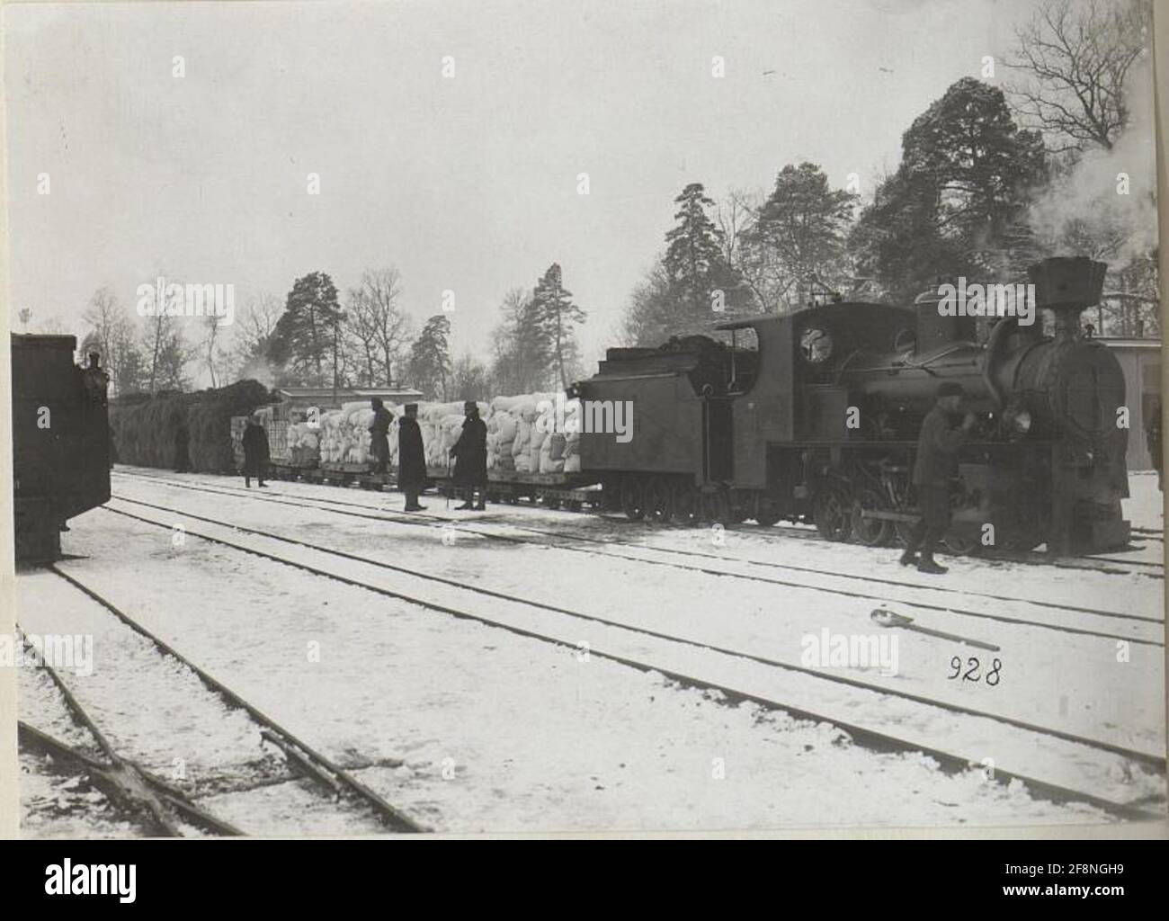 Loading activity in Galicia Stock Photo - Alamy
