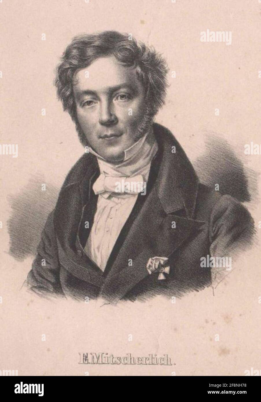 Mitscherlich, Eilhard . Stock Photo