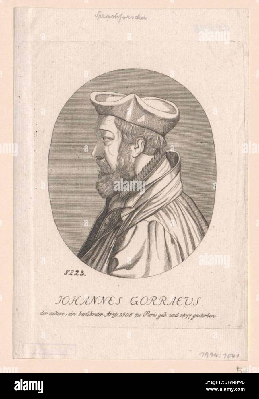 Gorris, Jean of 1751/1800 Stock Photo