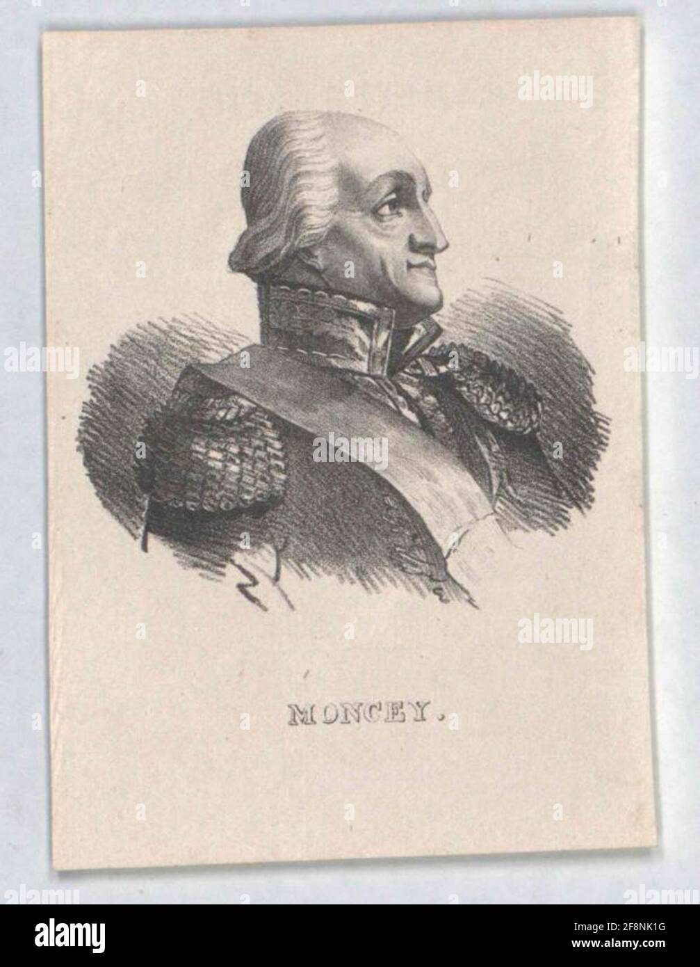 Figurine Mokarex - Maréchal Moncey (1754-1842), En Bon état D'occasion, Pièce Historique