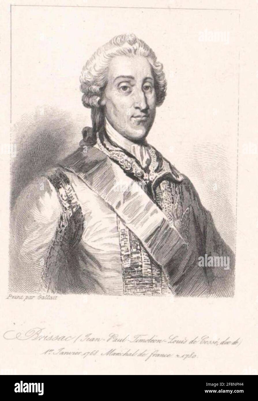 Cossé, Jean-Paul-Timoleon Duc de Brissac Stock Photo - Alamy