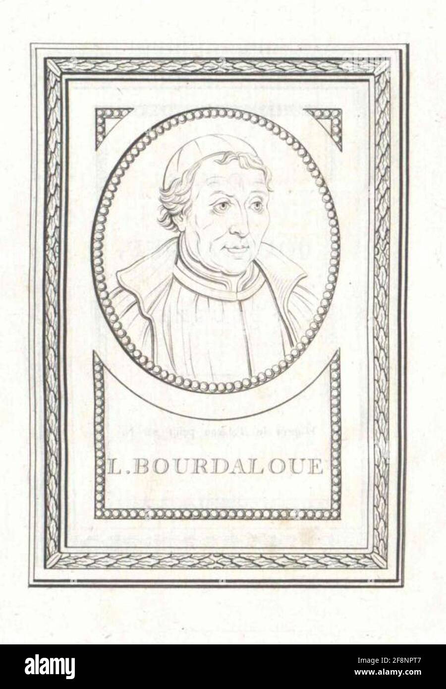 Bourdaloue, Louis . Stock Photo