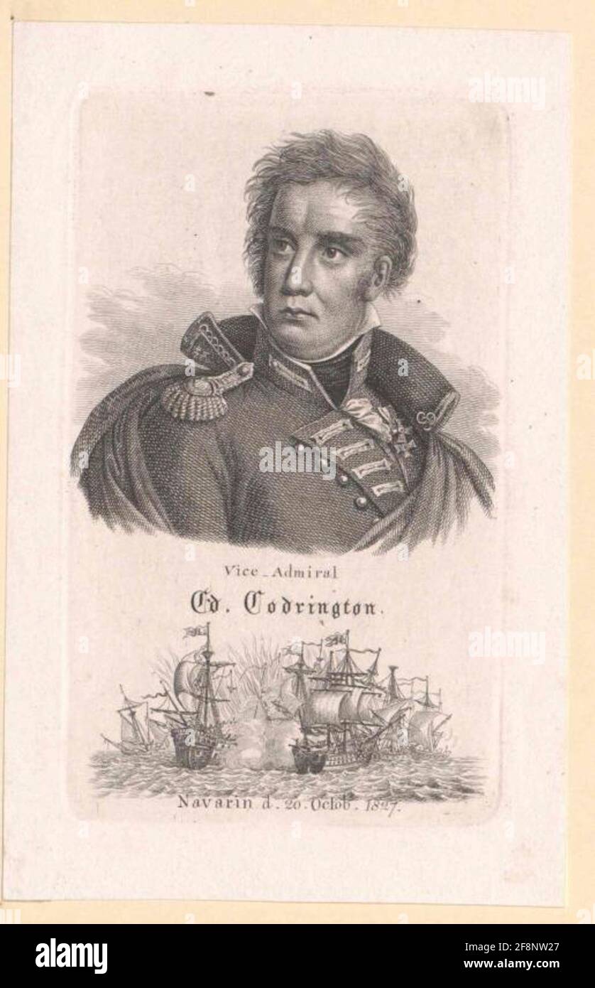 Codrington, Edward Stecher: Riepenhausen, Ernst Ludwig Stock Photo
