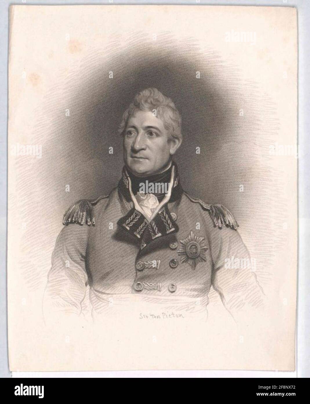 Picton, Sir Thomas Stock Photo Alamy