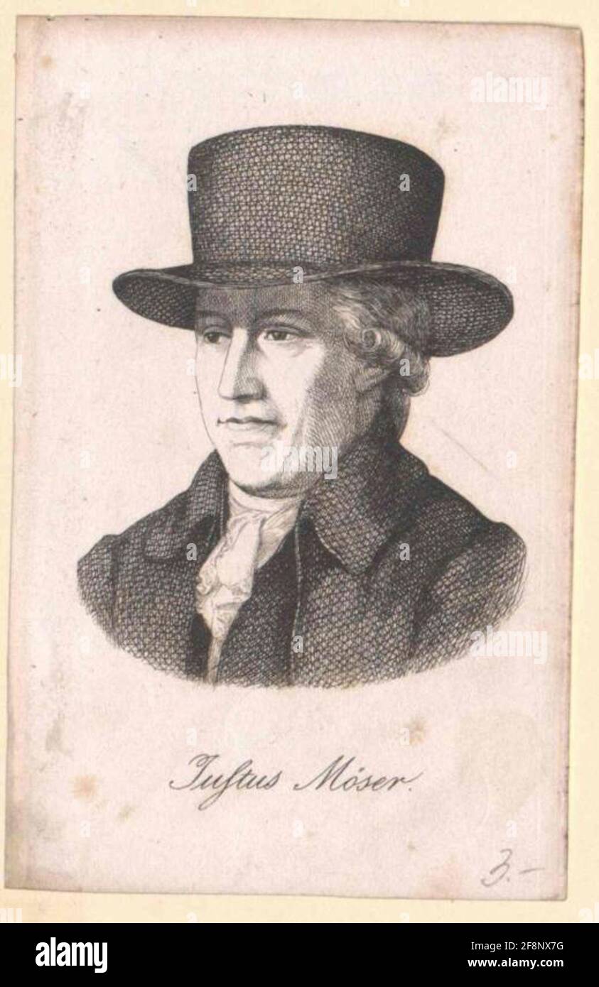 Moeser, Justus Stock Photo Alamy