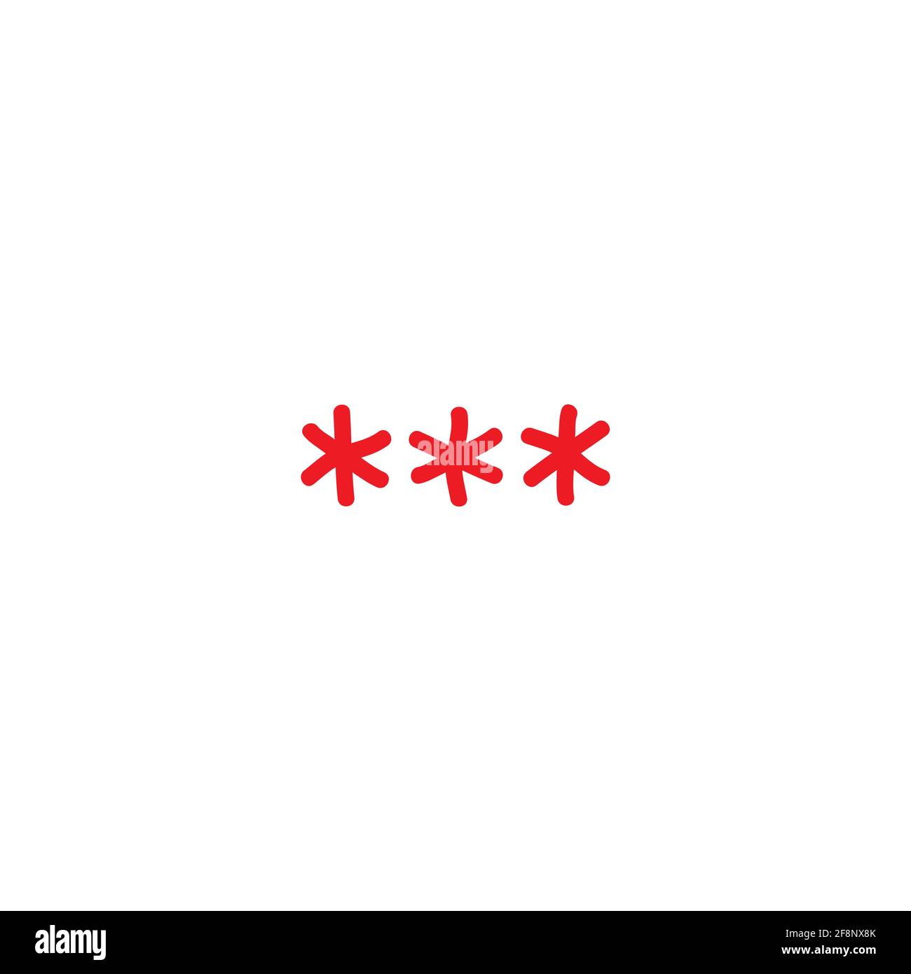 Red Asterisk Red Asterisk