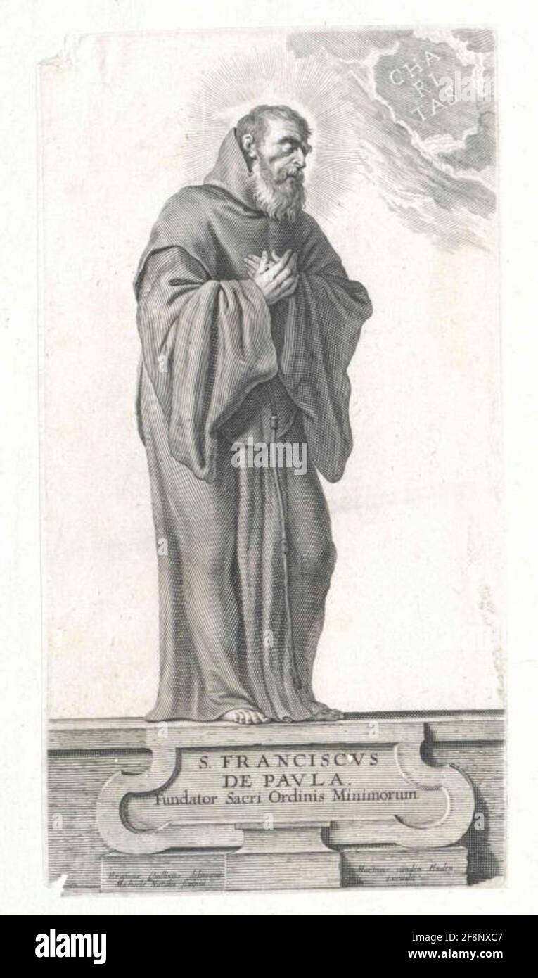 Franz von Paula, Saint Stock Photo Alamy