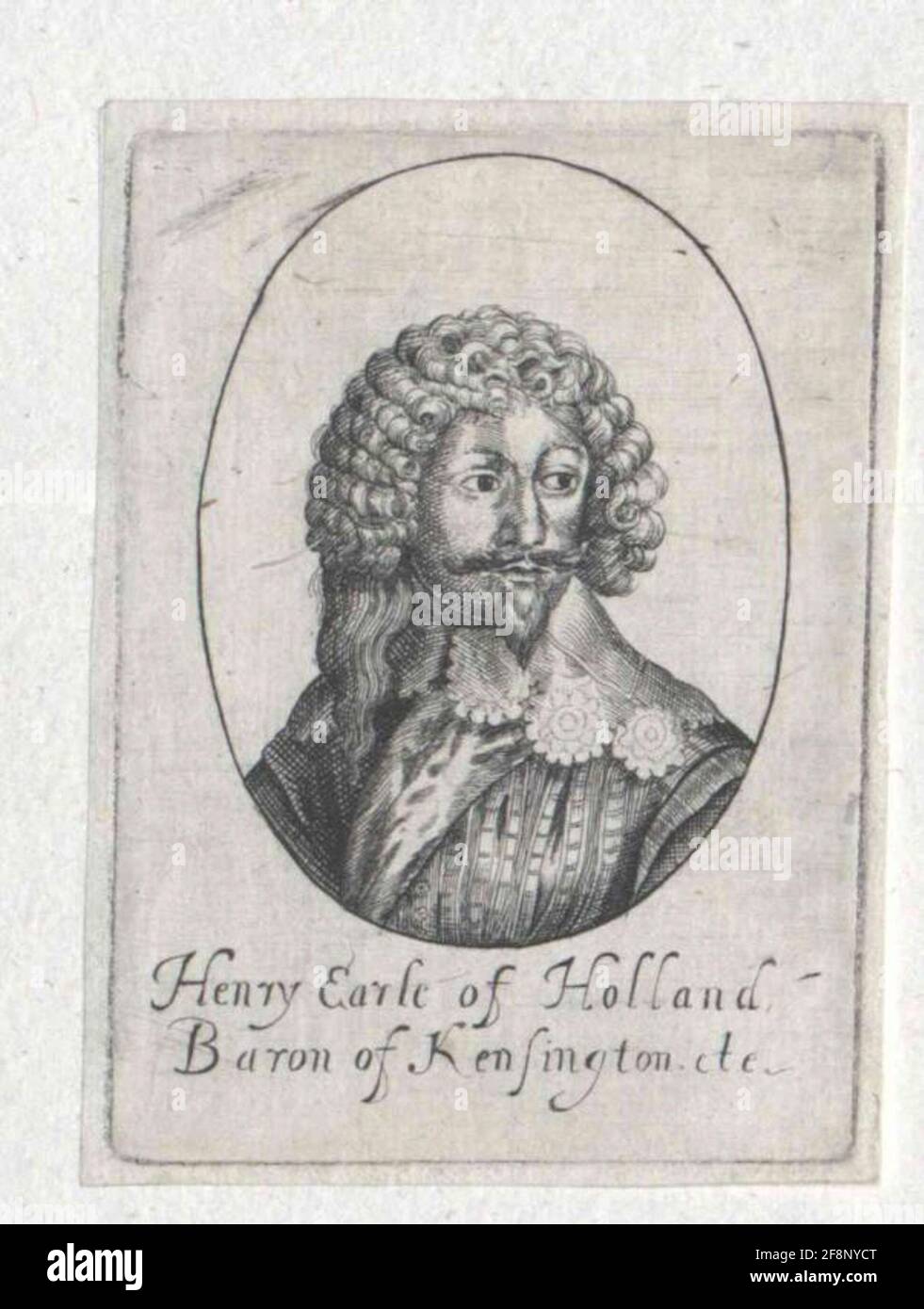 Rich, 1. Earl Holland, 1. Baron Kensington, Henry . Stock Photo