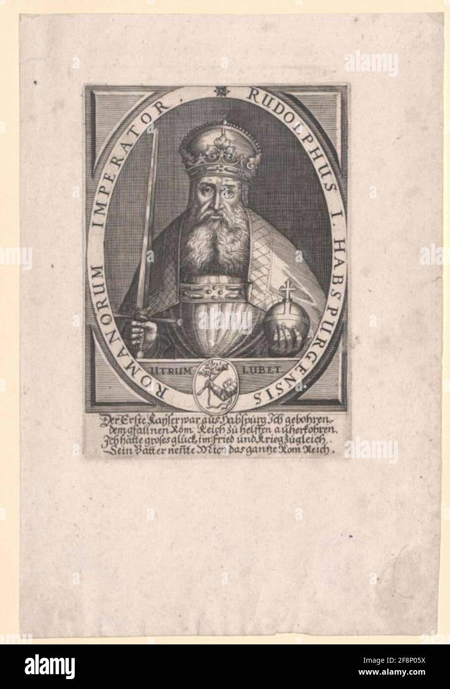 Rudolf I of Habsburg, King Stock Photo Alamy