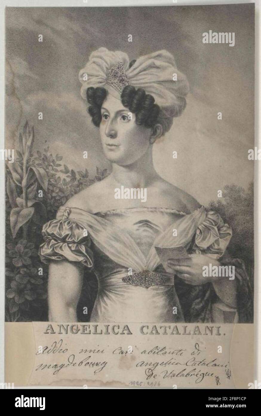 NPG D32733; Angelica Catalani - Portrait - National Portrait Gallery