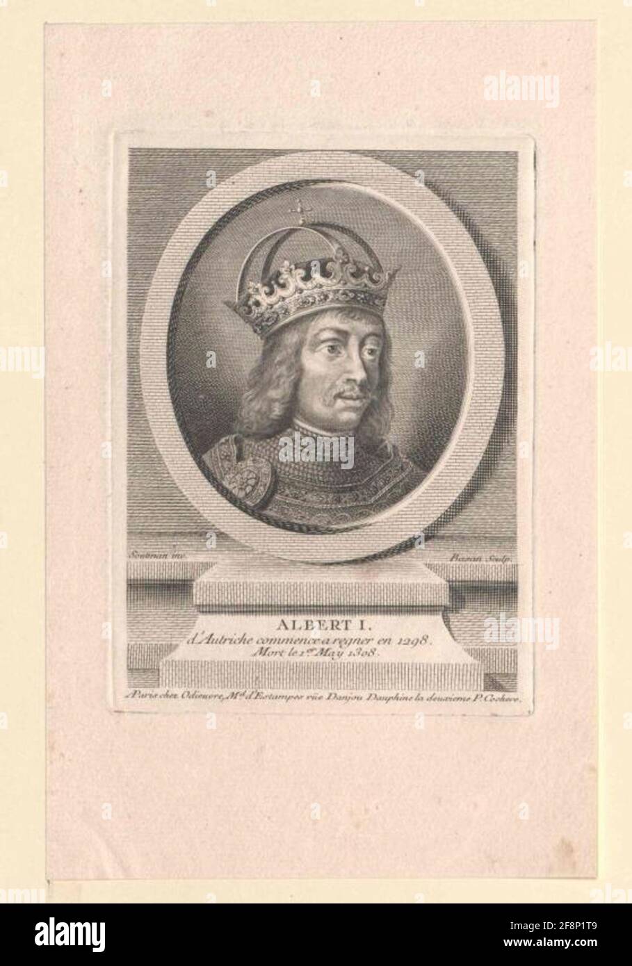 Albrecht II, German king Stock Photo Alamy