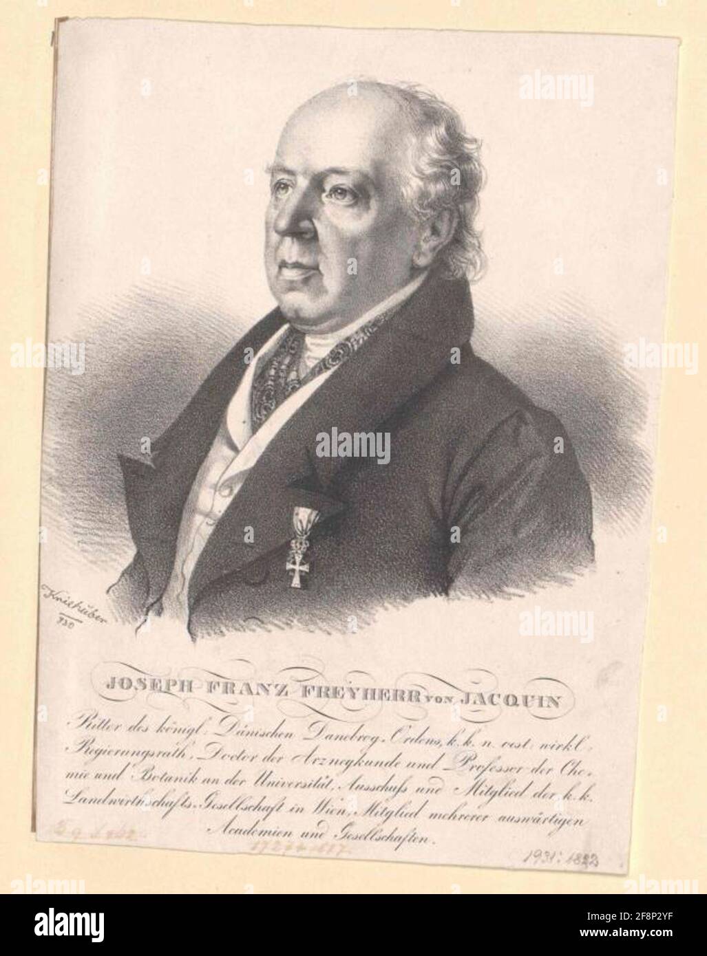 Jacquin, Joseph Franz Freiherr Stock Photo Alamy