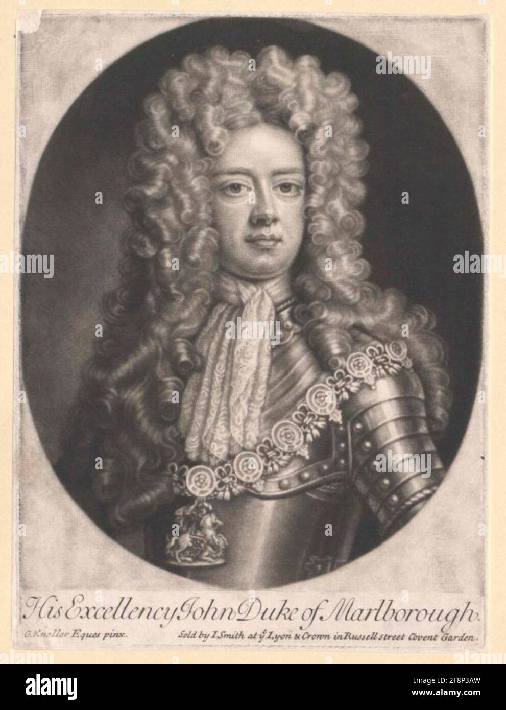 Marlborough, John Churchill 1. Duke of Stock Photo Alamy