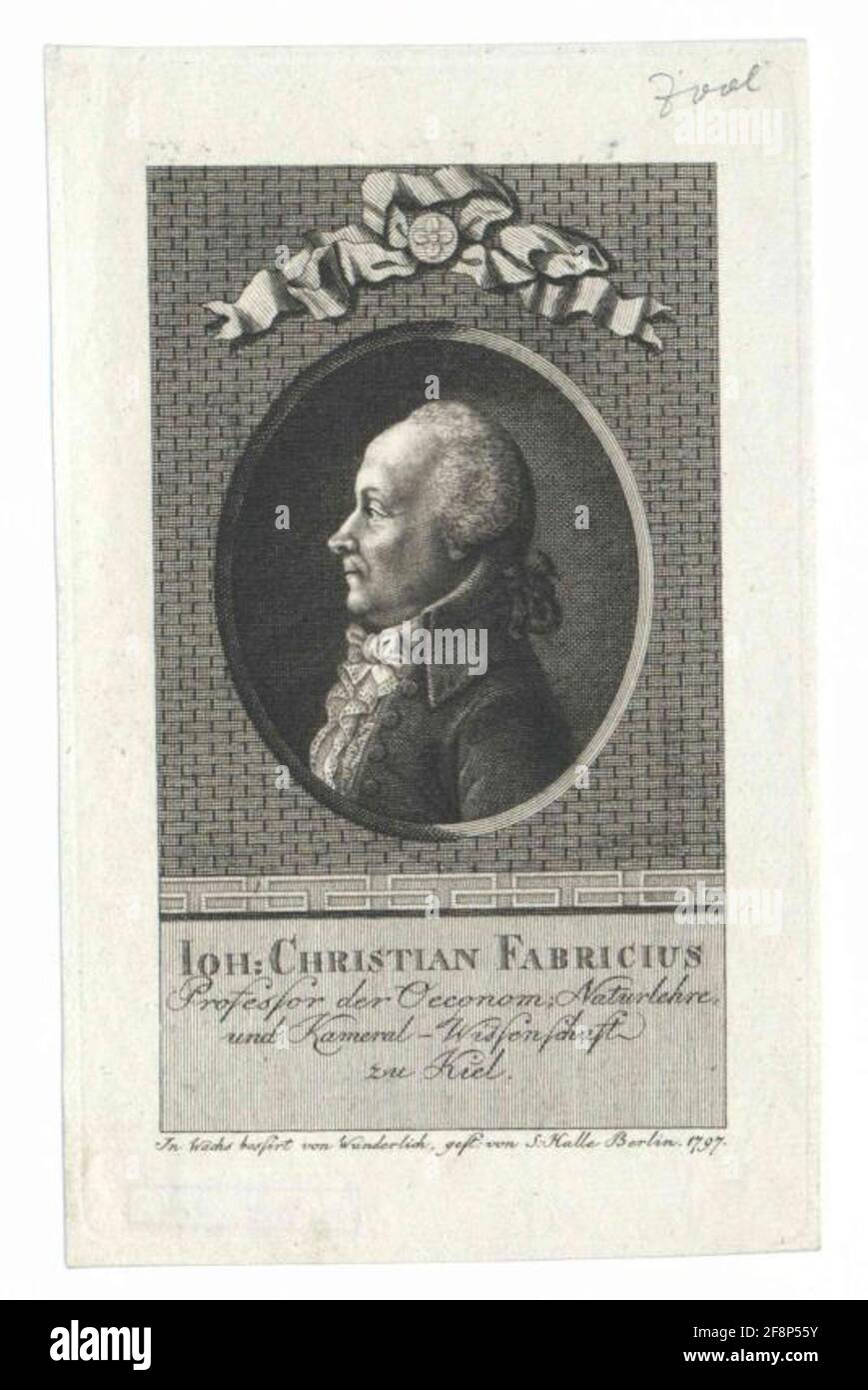 Fabricius, Johann Christian Stock Photo Alamy