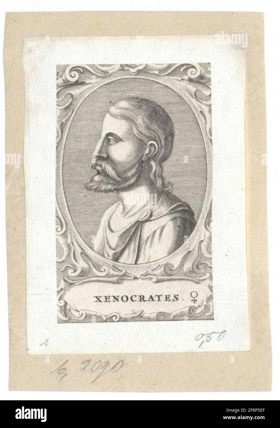 Xenocrates of Chalkedon Stock Photo Alamy