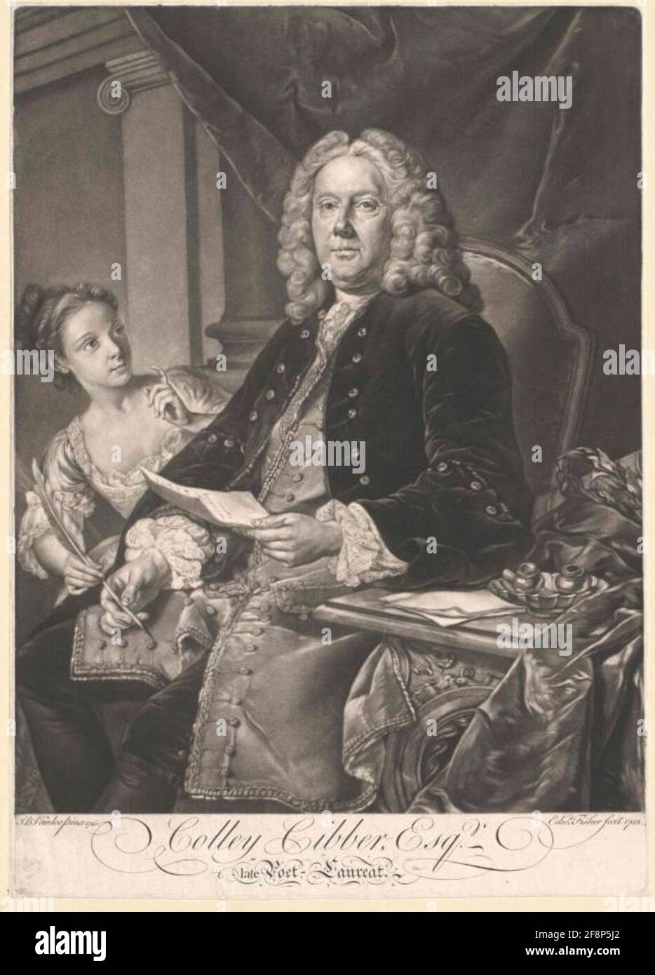 Cibber, Colley Stock Photo Alamy