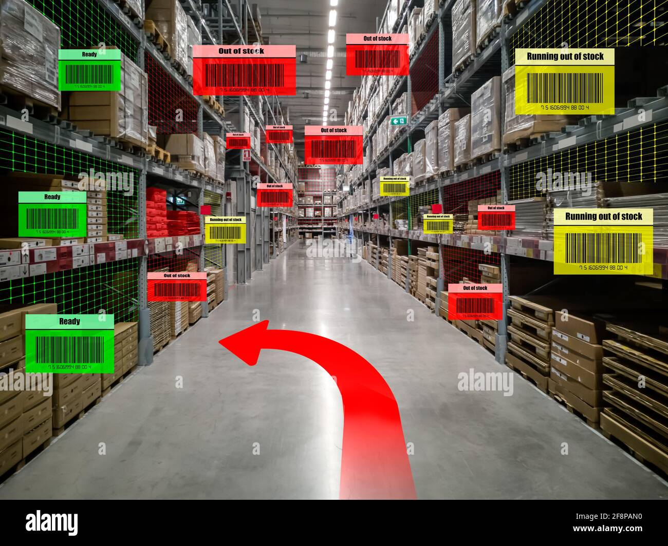 Smart warehouse management system using augmented reality technology to