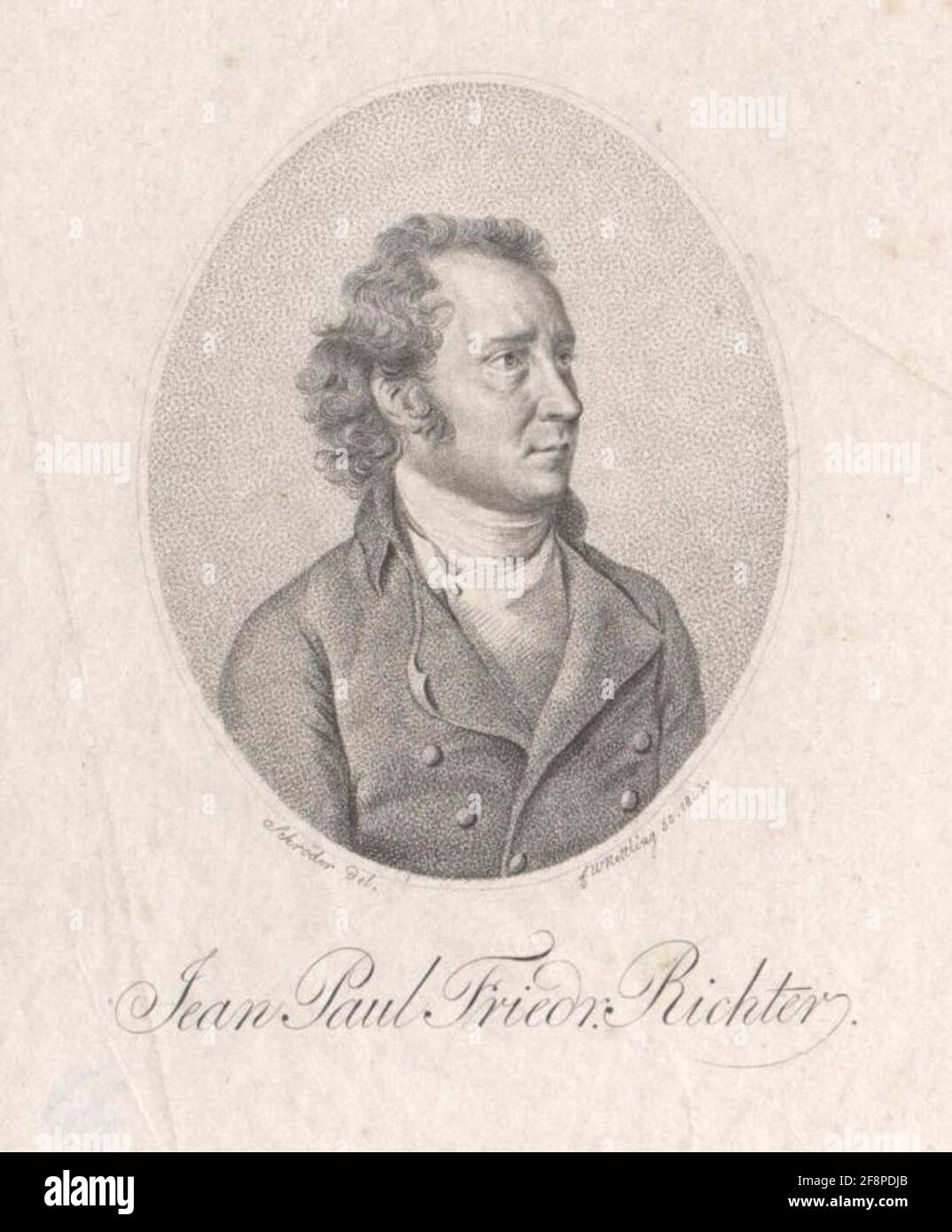 Judge, Johann Paul Friedrich Paler: Schröder, Johann Heinrichstecher: Netz, Friedrich Wilhelm Stock Photo