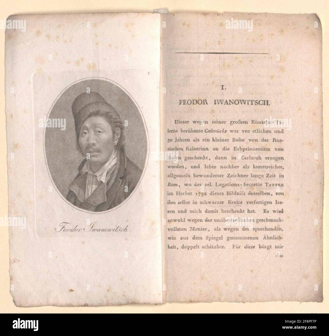 Fedor Iwanowitsch Stock Photo Alamy