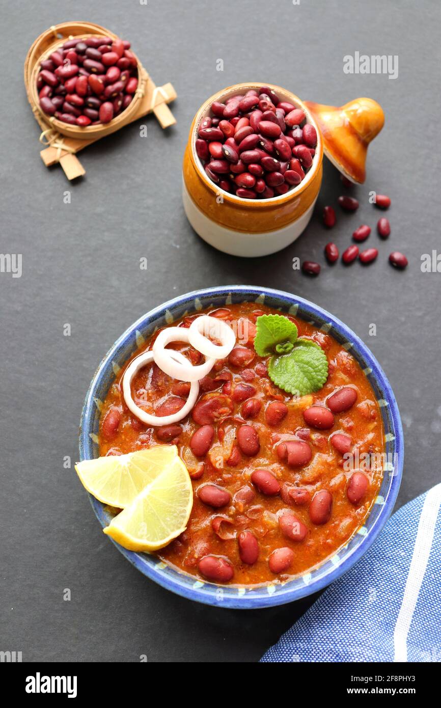 Punjabi traditional rajma hi-res stock photography and images - Alamy