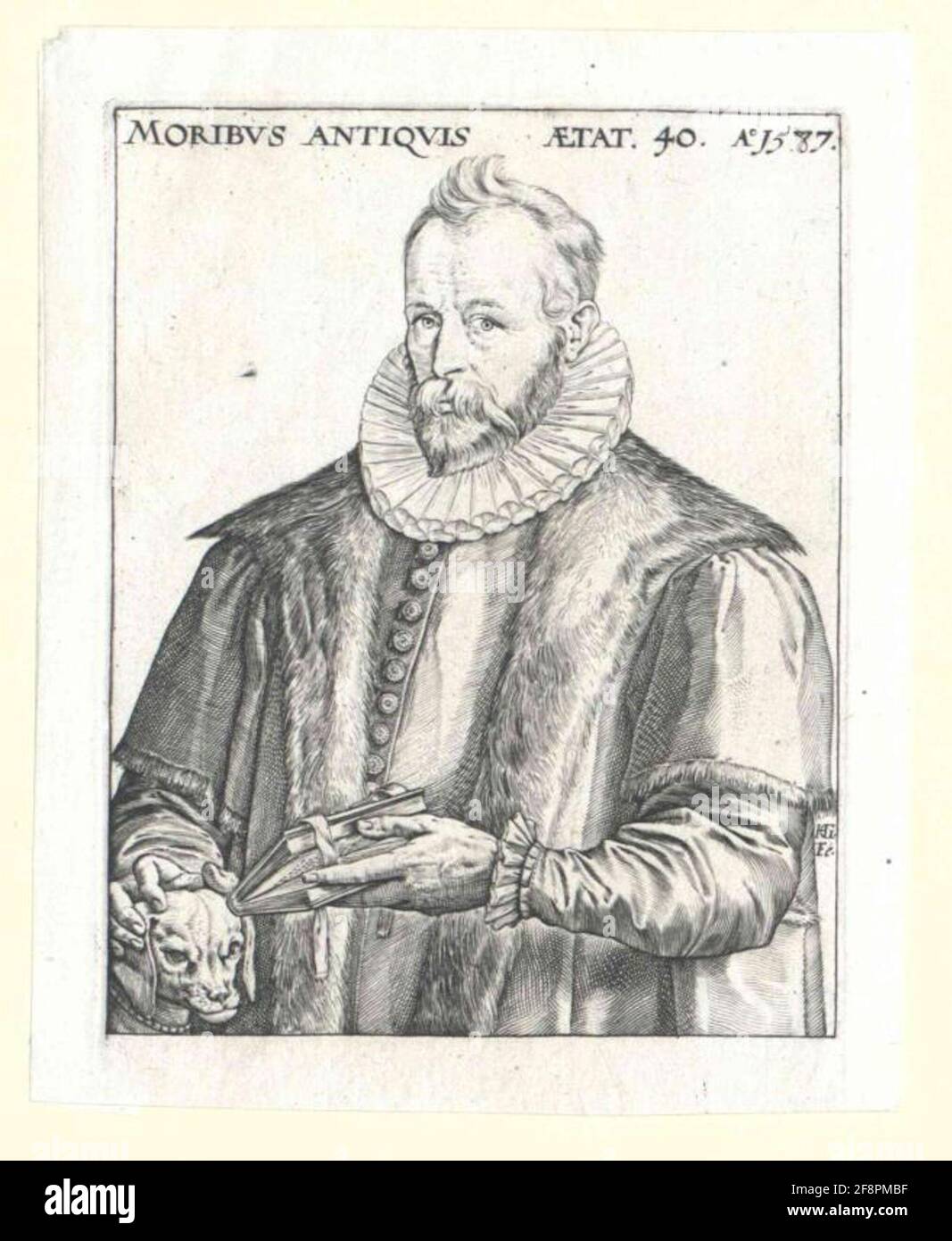 Lipsius, Justus Stecher: Goltzius, Hendrick Stock Photo